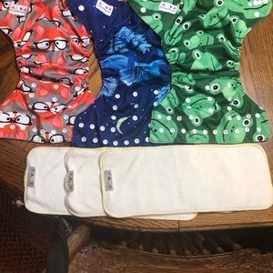 Alva Baby cloth diapers with inserts